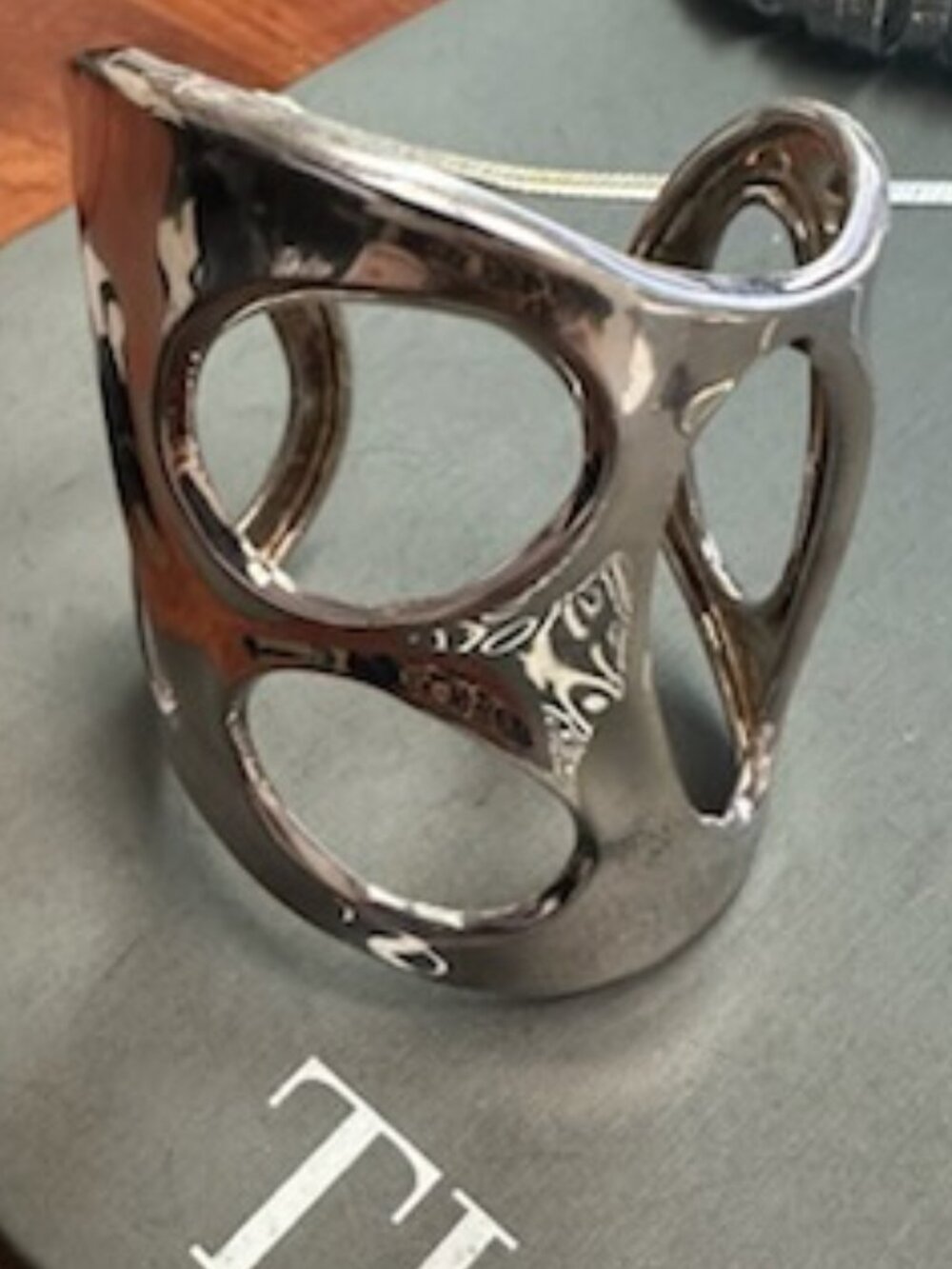 Vintage Robert Lee Morris Sterling Silver Cuff
